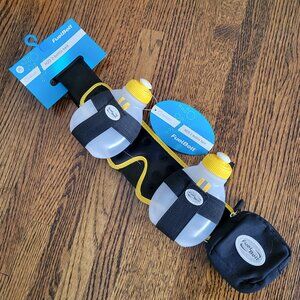 New FuelBelt Helium Running Hydration Belt 2 Bottle New With Tags NWT